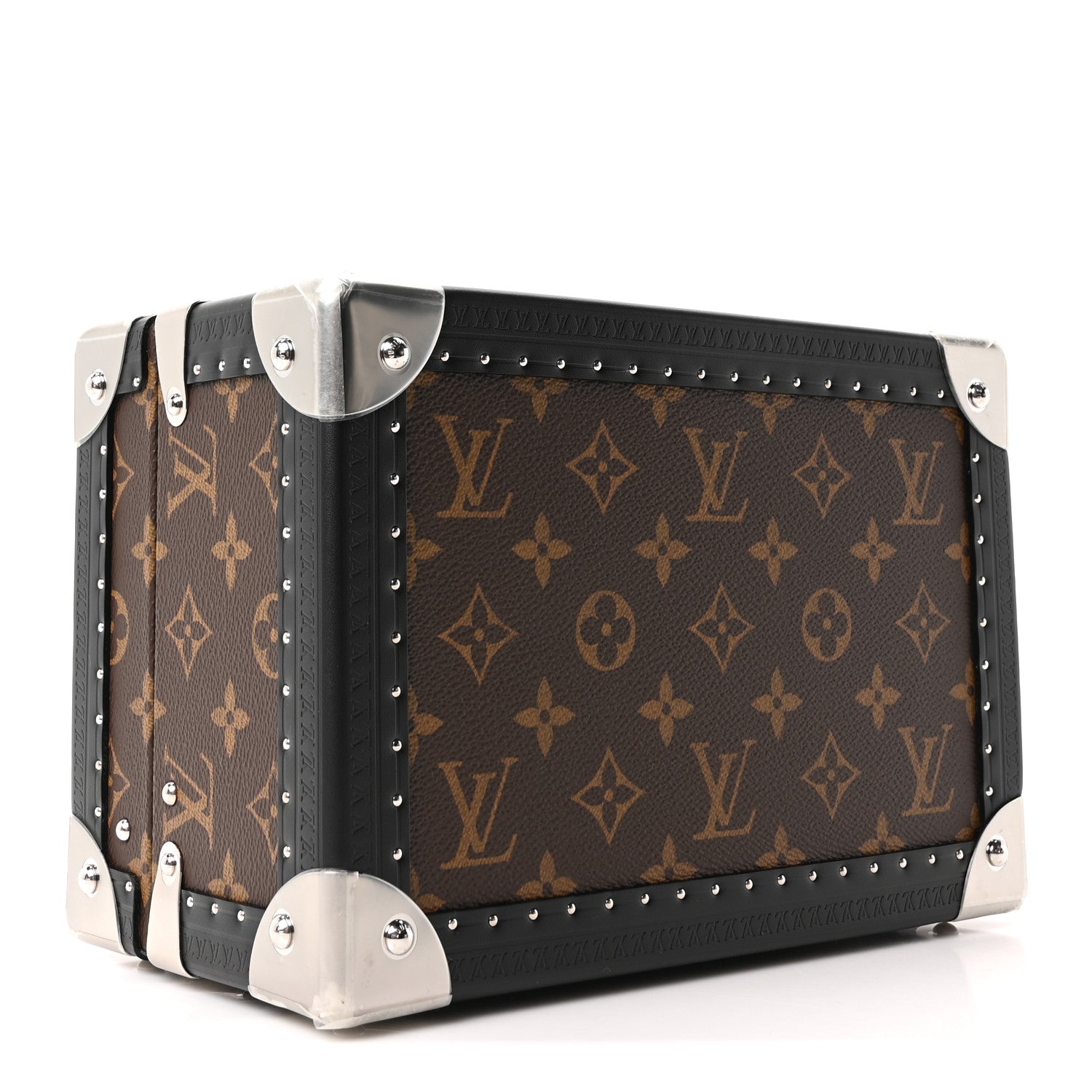 Louis Vuitton Monogram Macassar Coffret Tresor 24 Jewelry Case 3 of 9