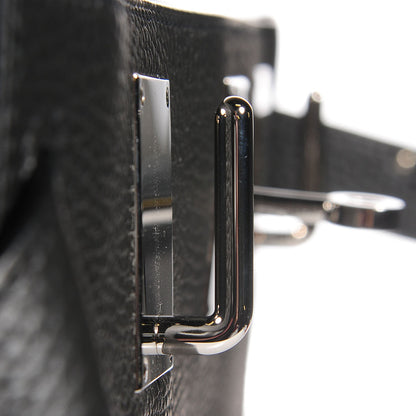 Hermes Taurillon Clemence Jypsiere 34 Black 17 of 19