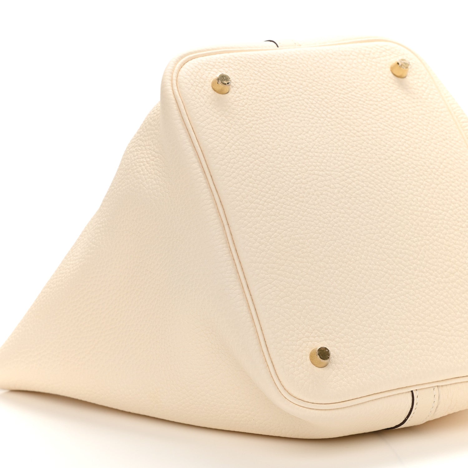 Hermes Taurillon Clemence Picotin Lock 22 MM Nata 9 of 10
