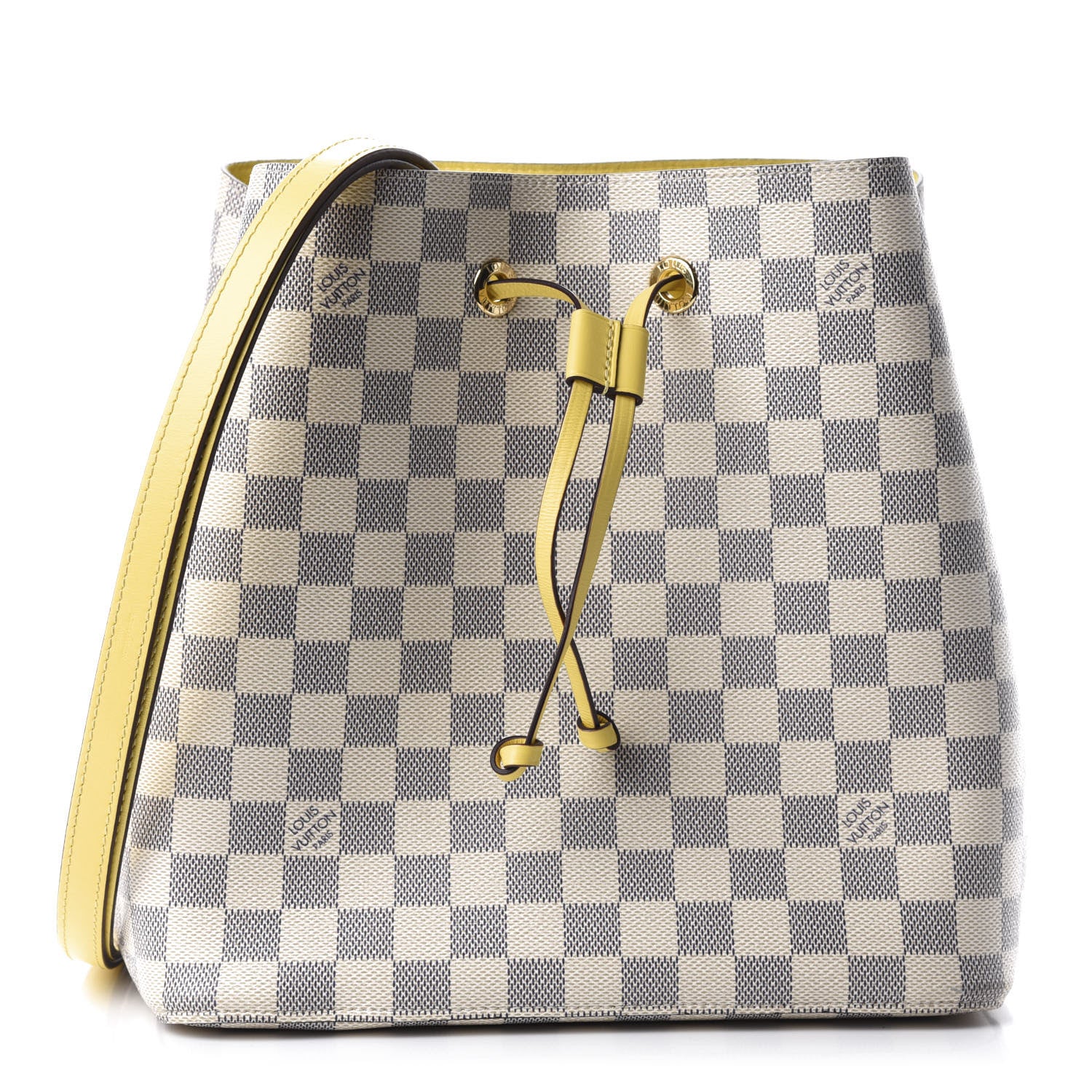 Louis Vuitton Damier Azur Neonoe MM Pineapple 1 of 11