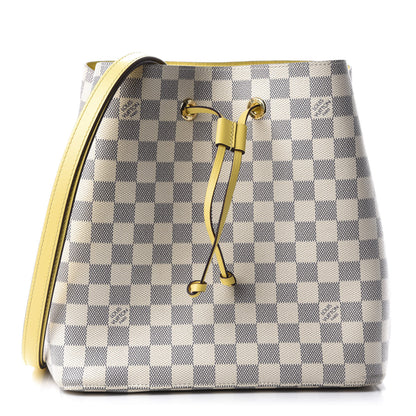 Louis Vuitton Damier Azur Neonoe MM Pineapple 1 of 11