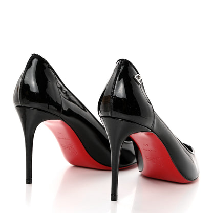 Christian Louboutin Patent Sporty Kate 85 Pumps 40 Black 4 of 8