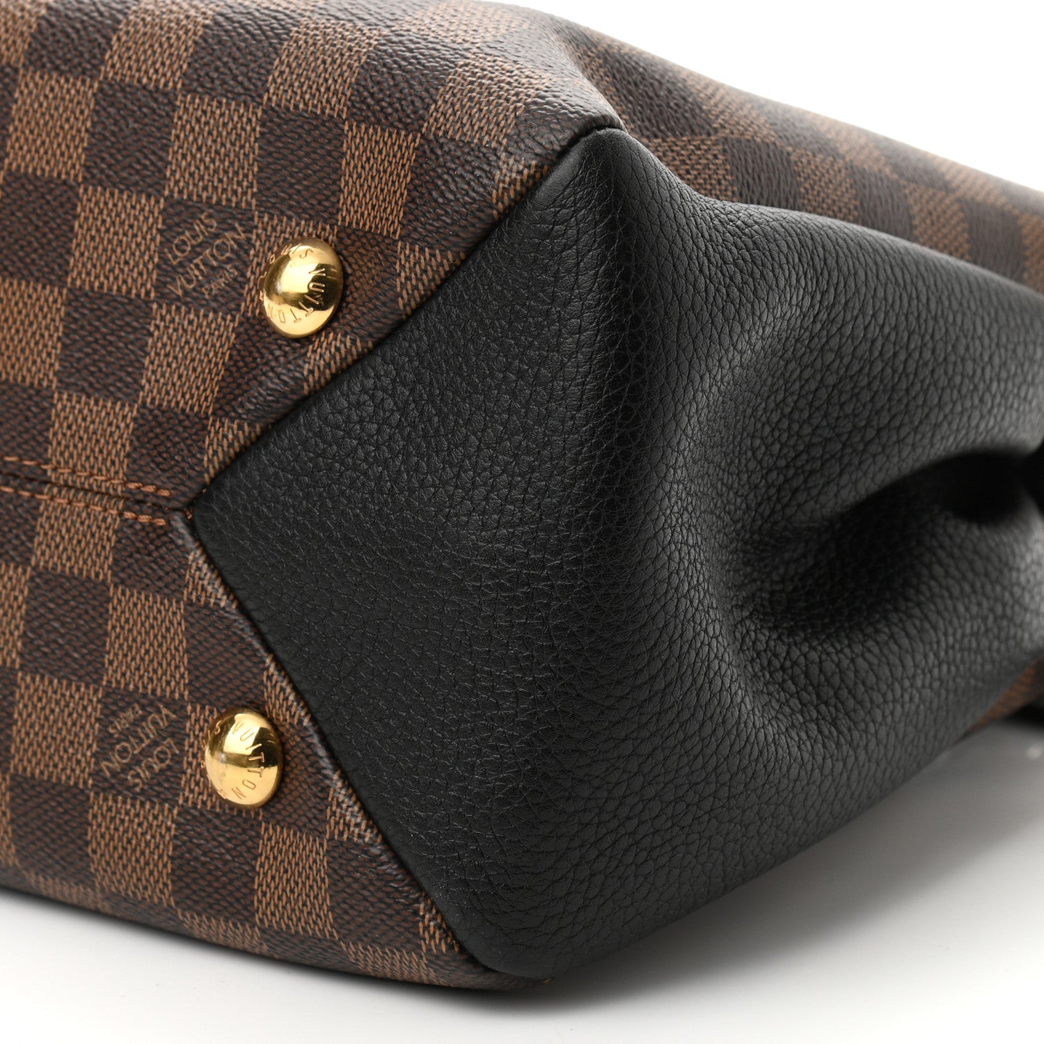 Louis Vuitton Damier Ebene Cuir Taurillon Brittany Black 10 of 11