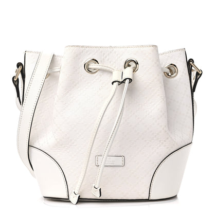 Gucci Hilary Lux Bright Diamante Small Bucket Bag Great White 1 of 16