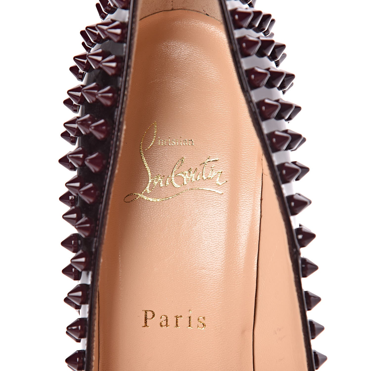 Christian Louboutin Patent Pigalle Plato Spikes 110 Pumps 38.5 Orthodoxe 7 of 11