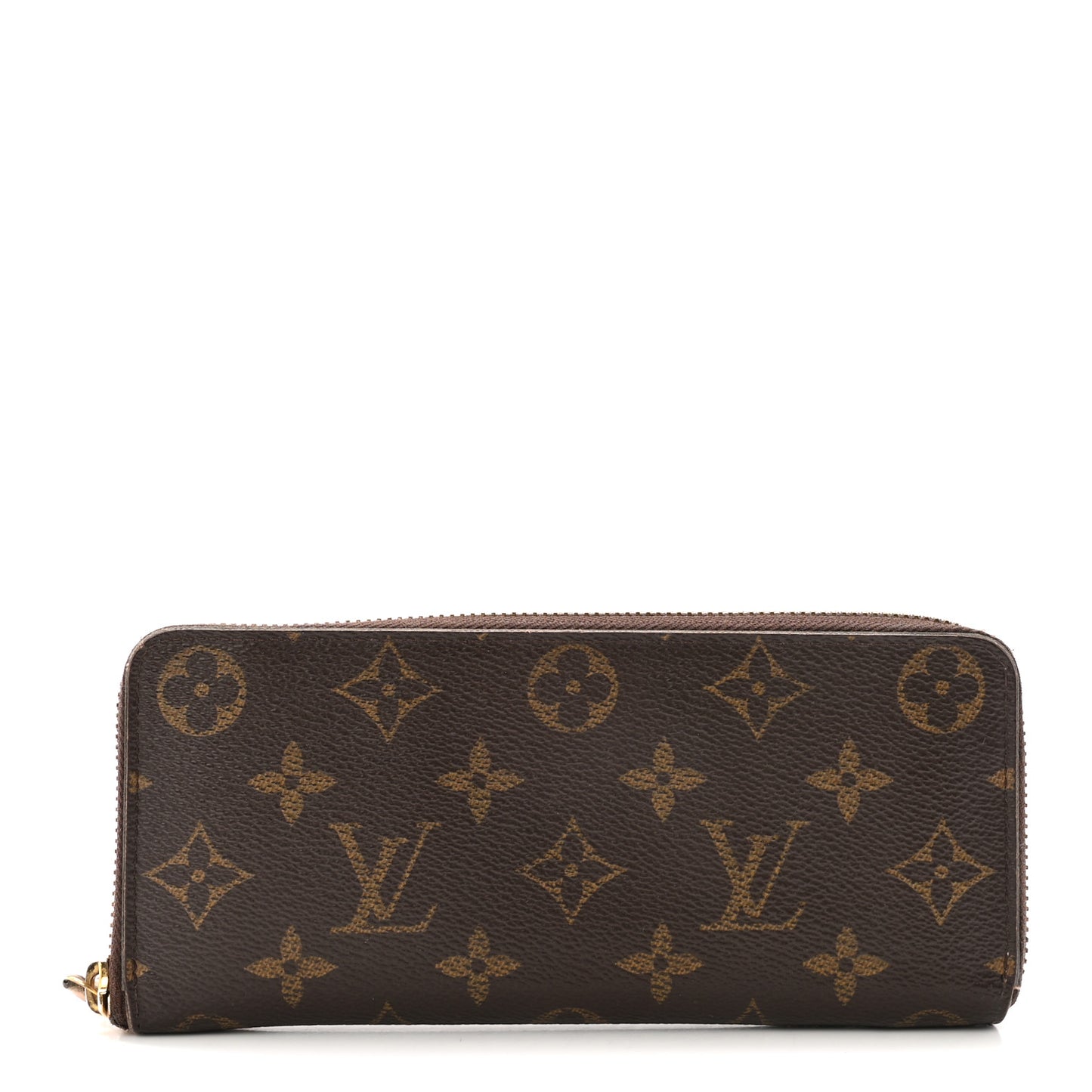 Monogram Clemence Wallet Rose Ballerine
