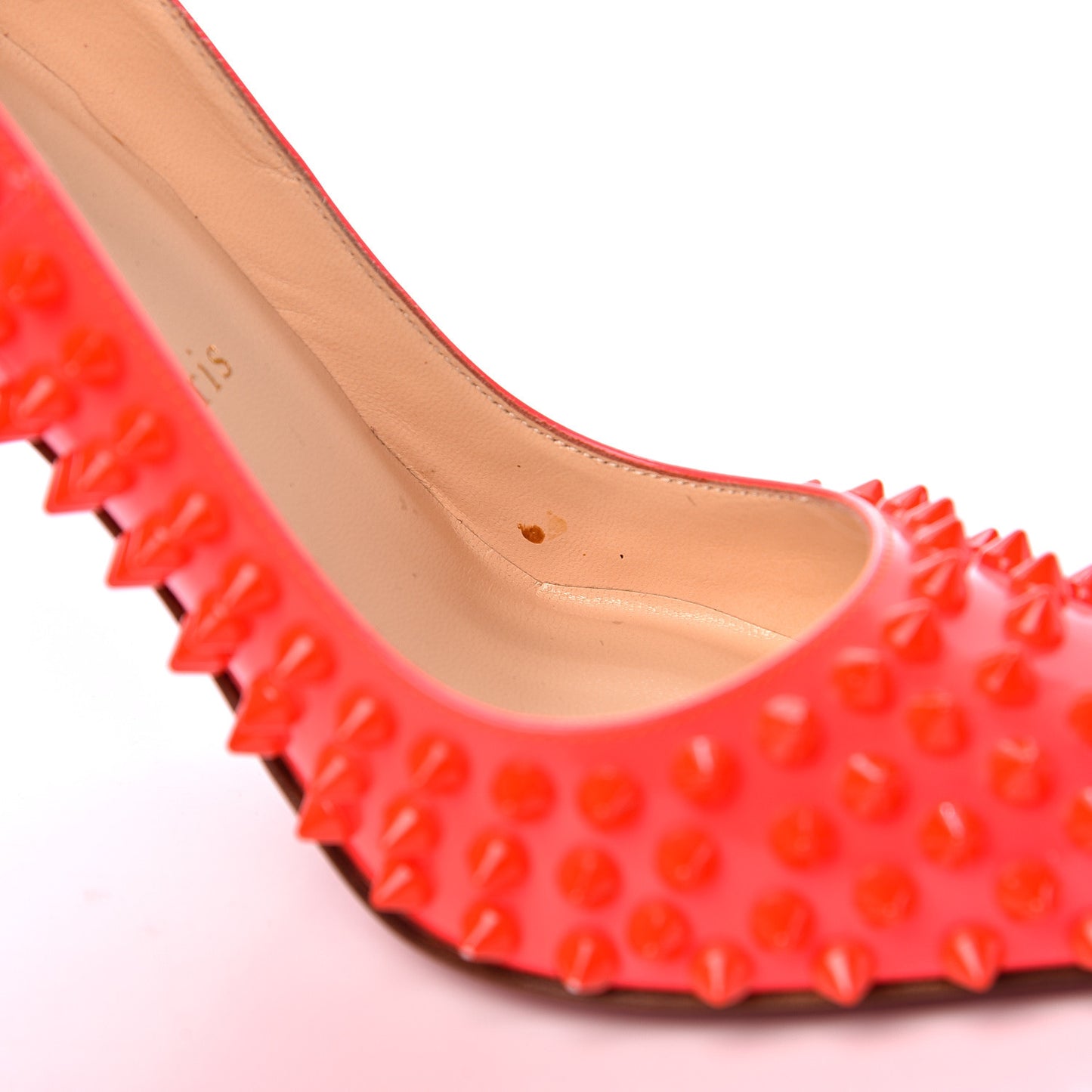 Patent Pigalle Spikes 100 Pumps 37 Rose Paris