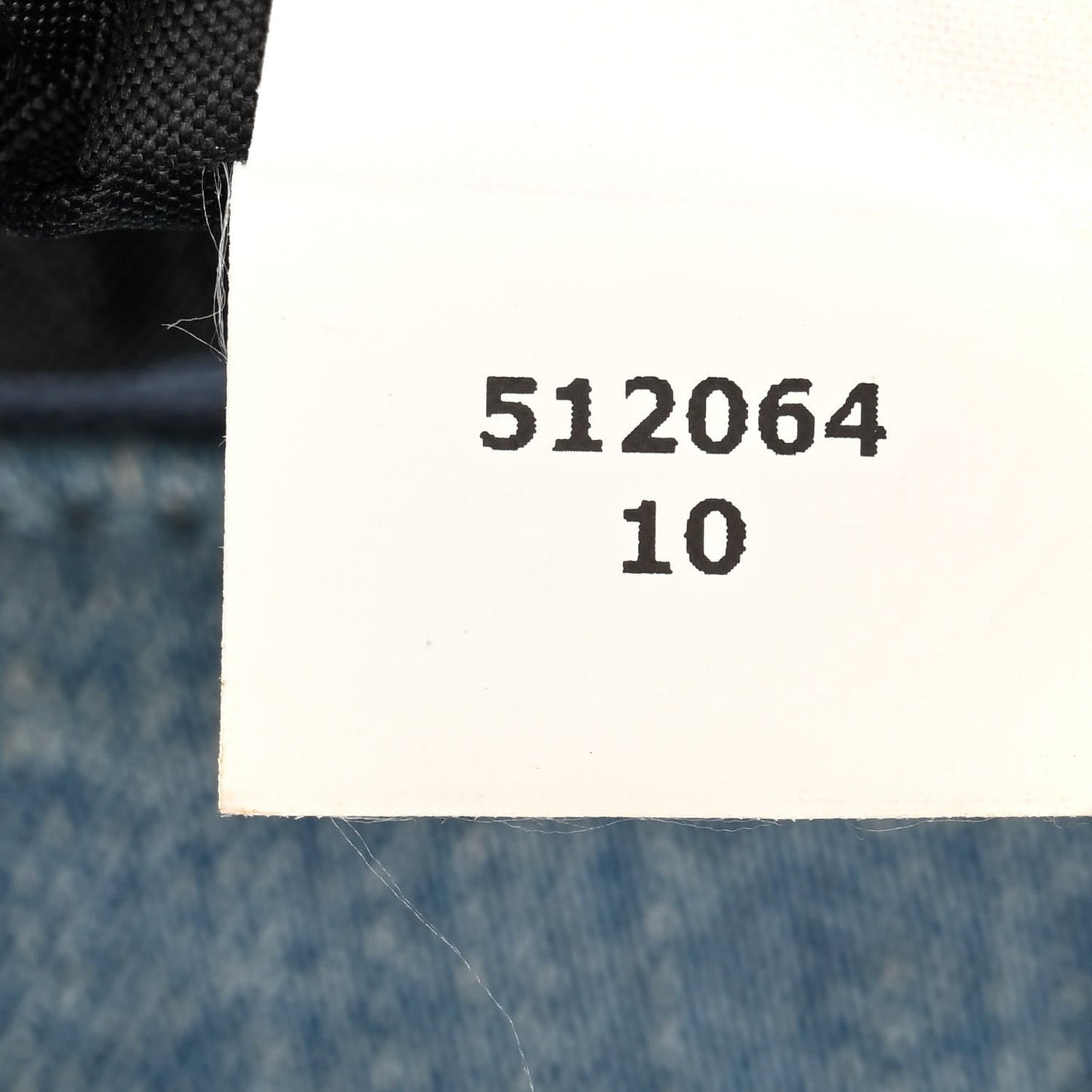 Denim Star Small Falabella Tote Blue