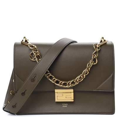 Fendi Vitello Grace Matte F is Fendi Kan U Shoulder Bag Wood 1 of 9