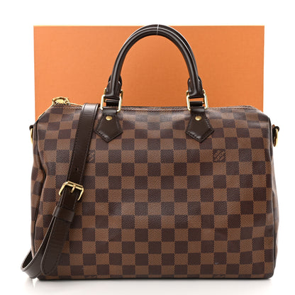 Louis Vuitton Damier Ebene Speedy Bandouliere 30 12 of 12