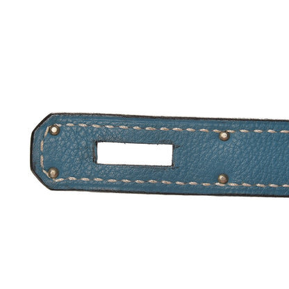 Hermes Togo Birkin 40 Blue Jean 14 of 37
