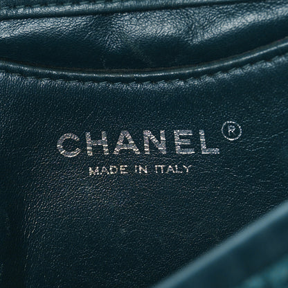 Chanel Fancy Felt Flap Teal 6 of 10