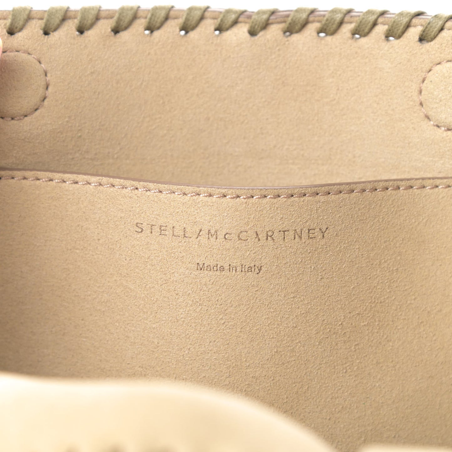 Shaggy Deer Mini Falabella Bag Light Khaki