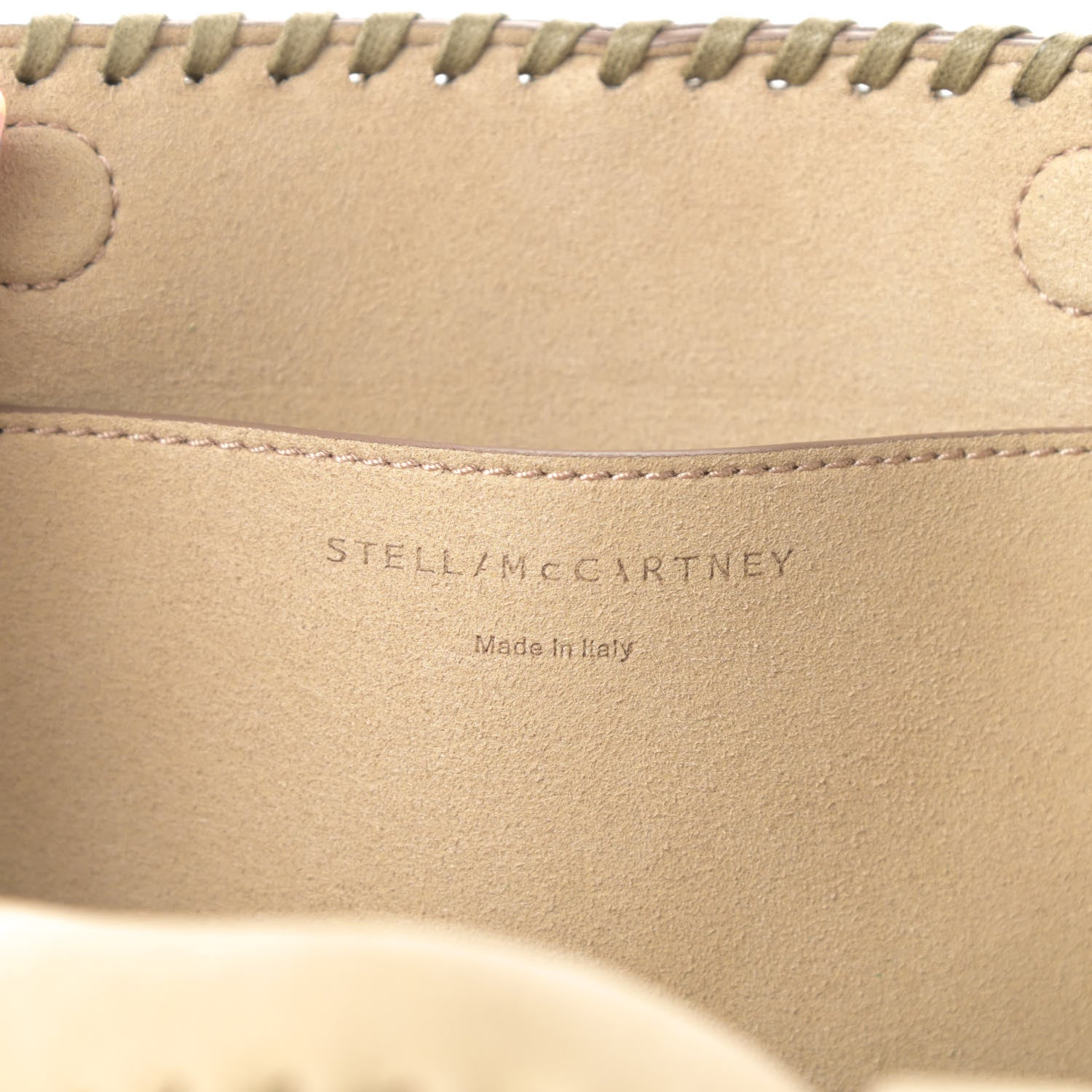 Stella McCartney Shaggy Deer Mini Falabella Bag Light Khaki 6 of 10
