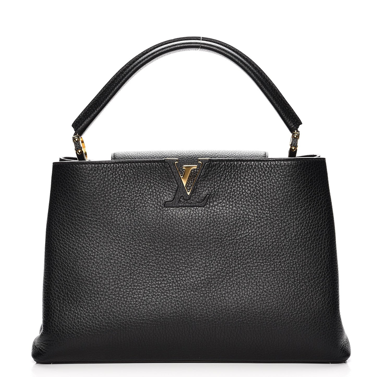 Taurillon Capucines MM Black