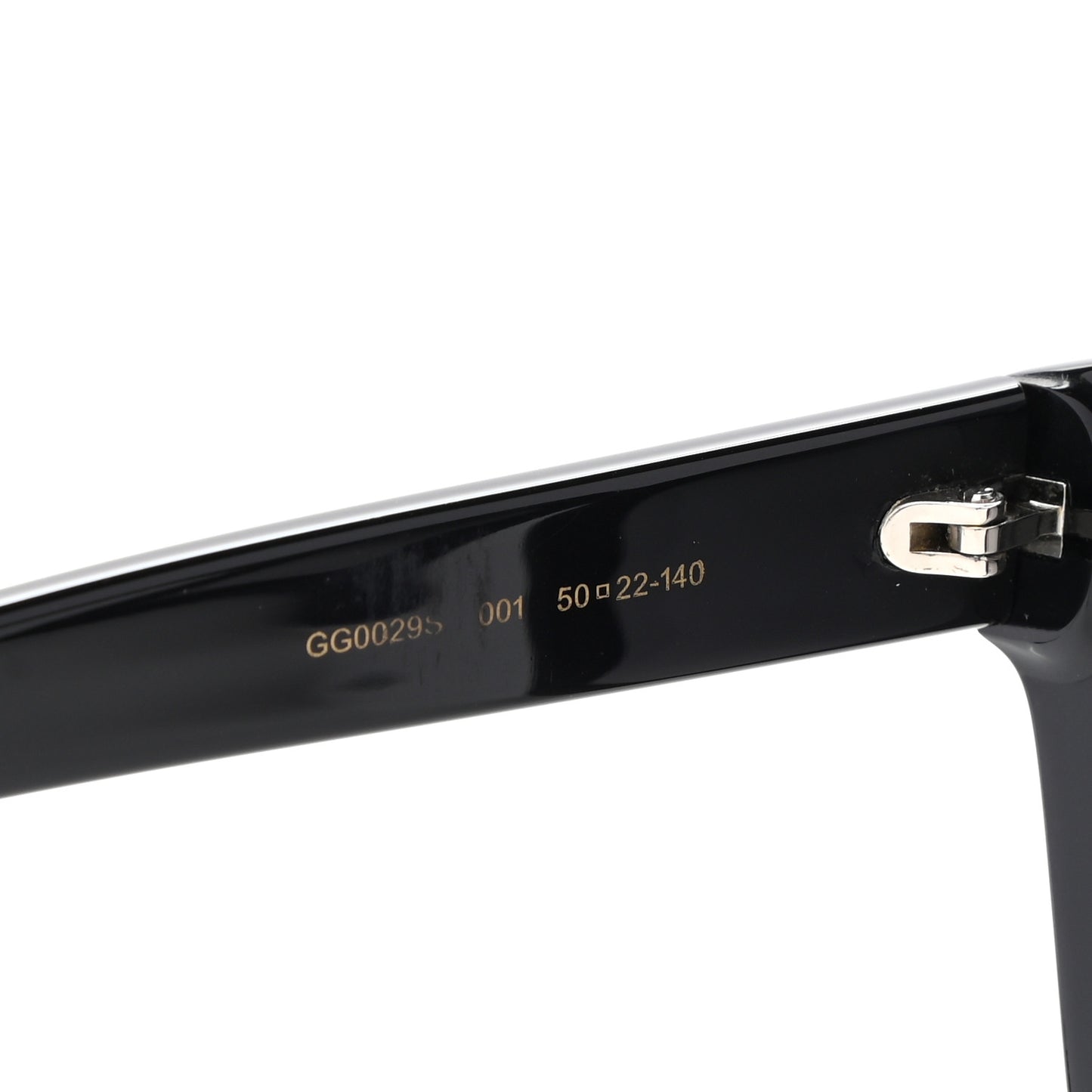 Acetate Square Frame Sunglasses GG0029SA Black
