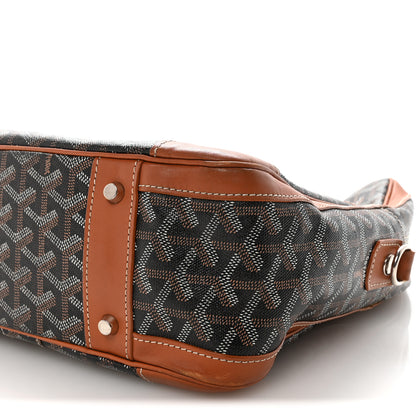 Goyard Goyardine Ambassade MM Briefcase Black Gold 9 of 9