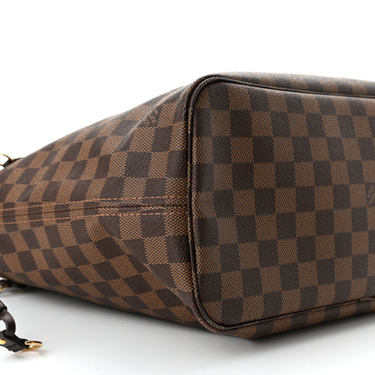 Louis Vuitton Damier Ebene Neo Neverfull MM Rose Ballerine 9 of 10