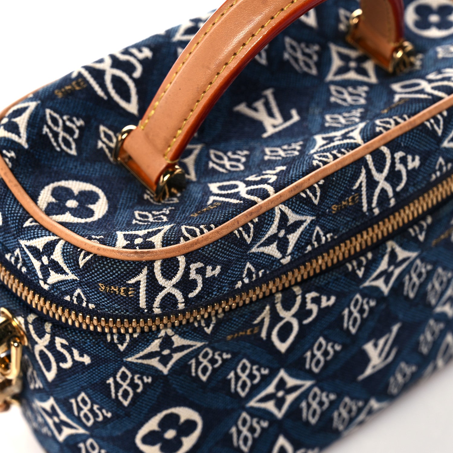 Louis Vuitton Jacquard Since 1854 Vanity PM Blue 13 of 15