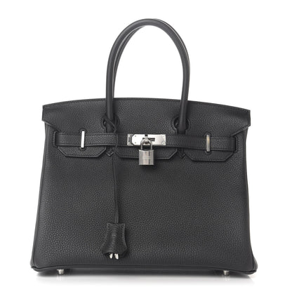 Hermes Togo Birkin 30 Black 1 of 13