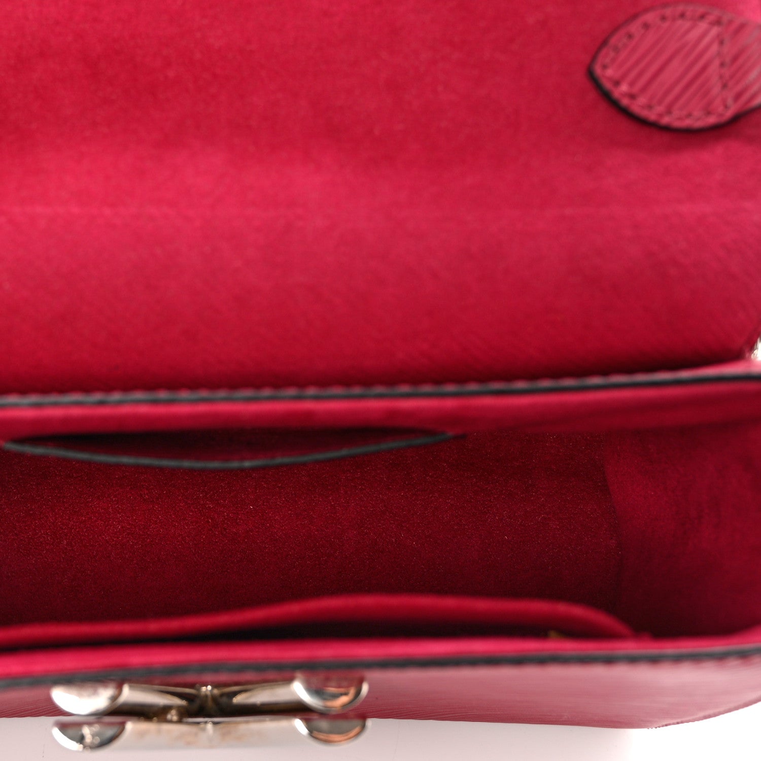 Louis Vuitton Epi Twist Shoulder Bag MM Fuchsia 6 of 10