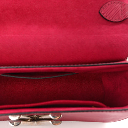 Louis Vuitton Epi Twist Shoulder Bag MM Fuchsia 6 of 10