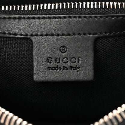 Gucci Soft GG Supreme Monogram Web Belt Bag Black Grey 6 of 13