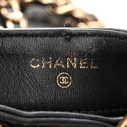 Chanel Lambskin Tech Me Out Clutch With Chain Black 6 of 12