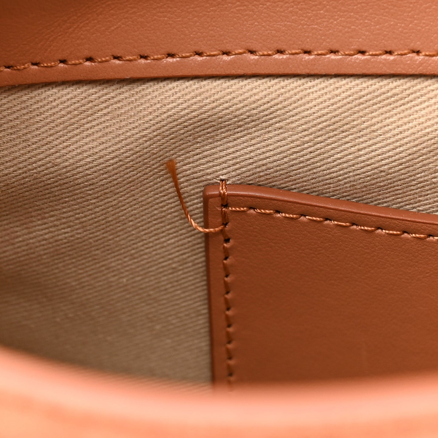 Calfskin Small Tess Bag Muted Brown