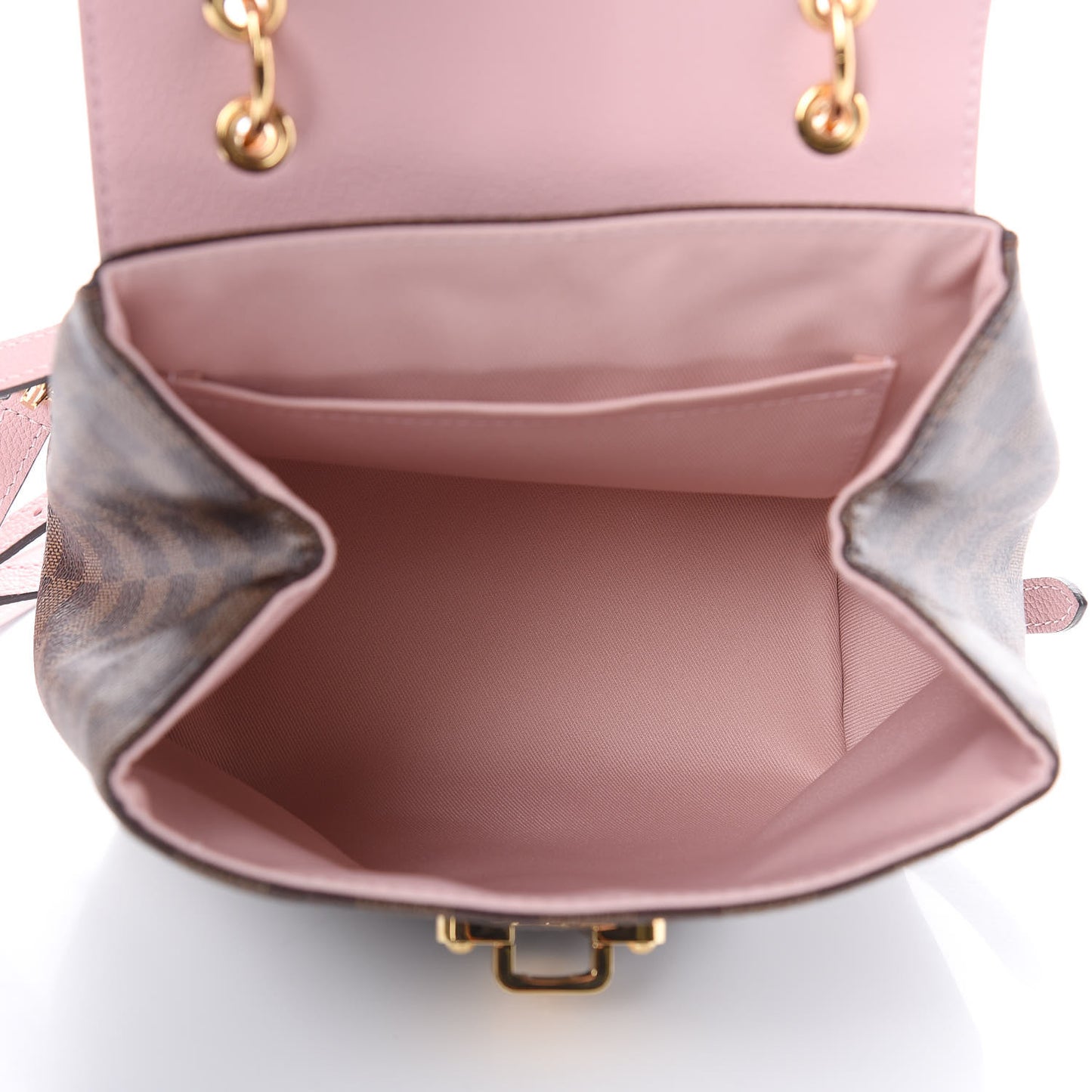 Damier Ebene Clapton Backpack Magnolia