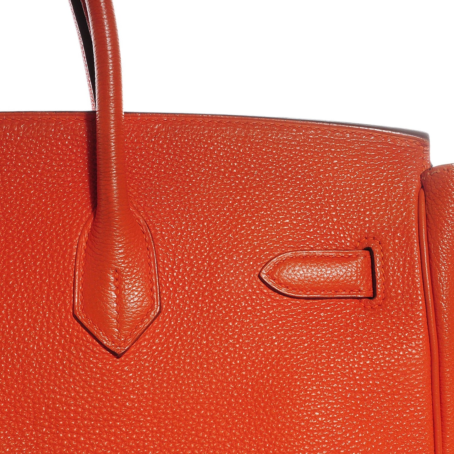 Togo Birkin 35 Orange