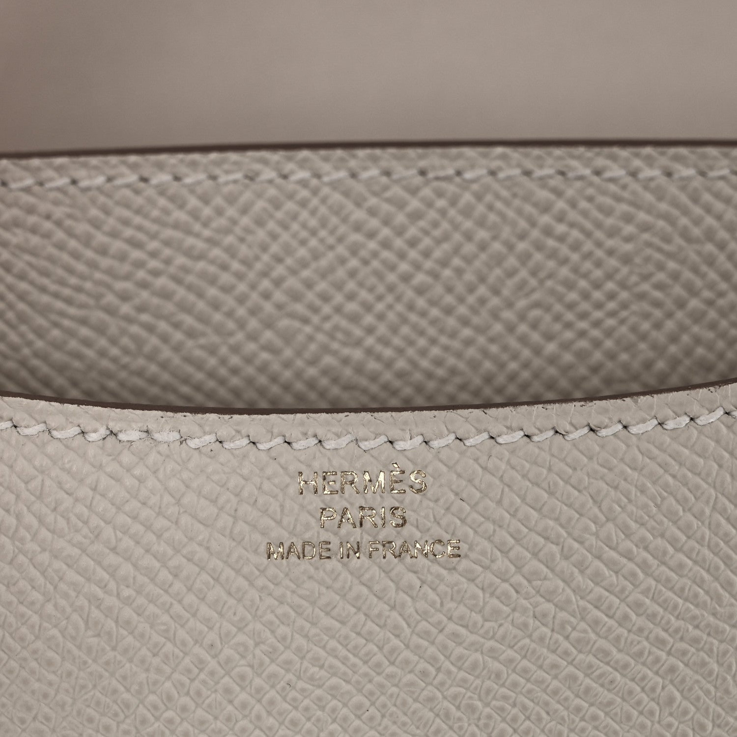 Hermes Epsom Constance 18 Craie 7 of 12
