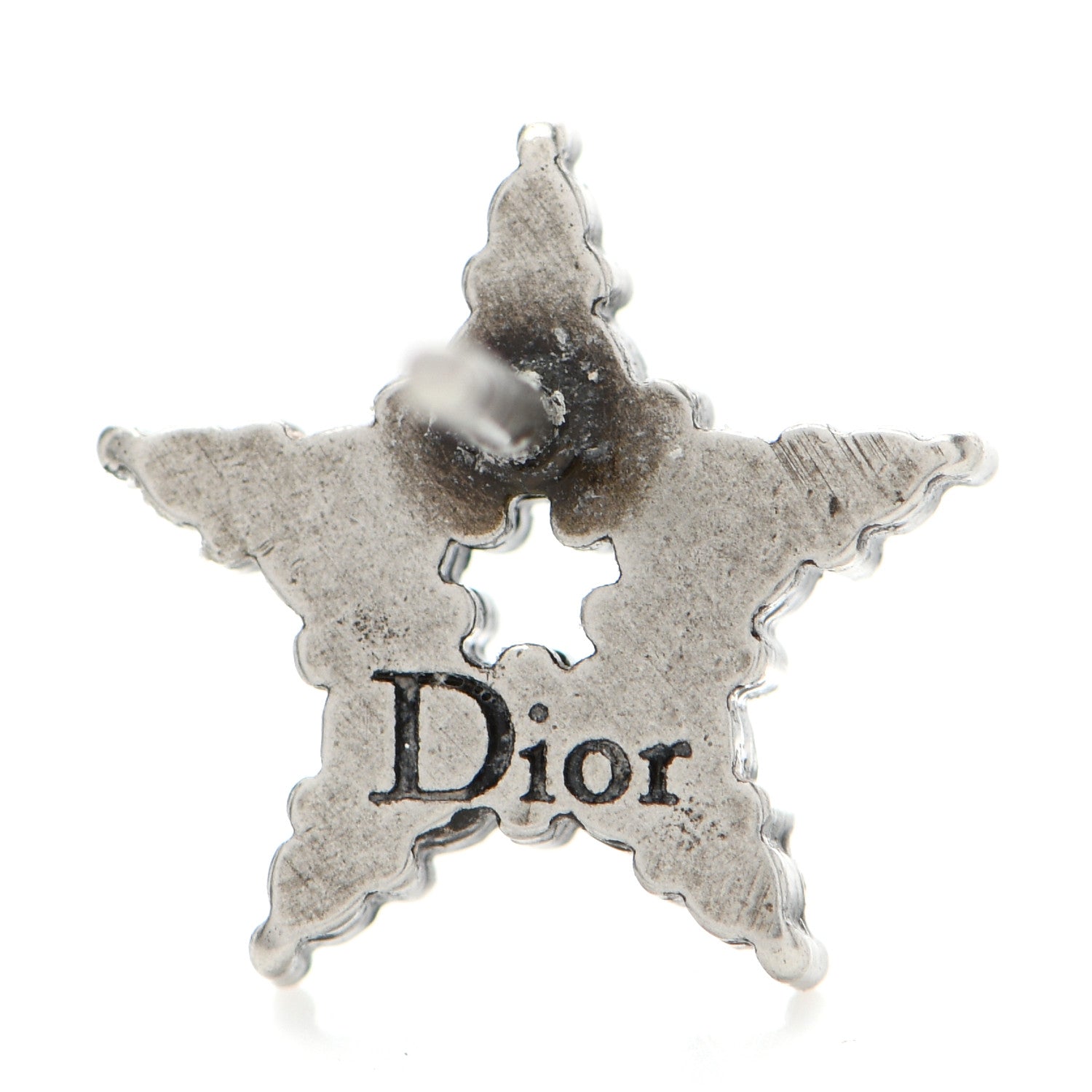 Christian Dior Palladium Crystal J'adior Earrings Multicolor 4 of 4
