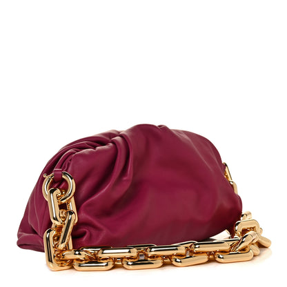 Bottega Veneta Calfskin The Pouch Chain Cinnabar 3 of 7