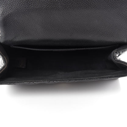Chanel Grained Calfskin Quilted 2.55 Reissue Flap Belt Bag Clutch Black 5 of 13