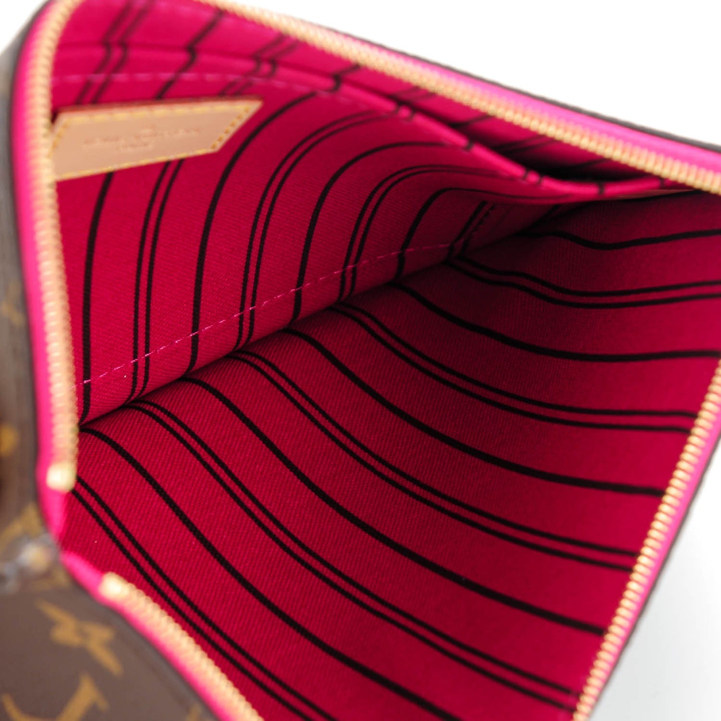 Monogram Neverfull MM GM Pochette Pivoine