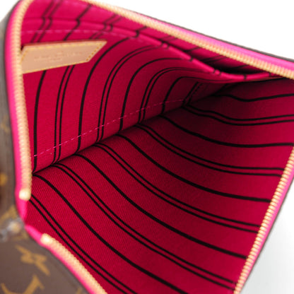 Louis Vuitton Monogram Neverfull MM GM Pochette Pivoine 5 of 8