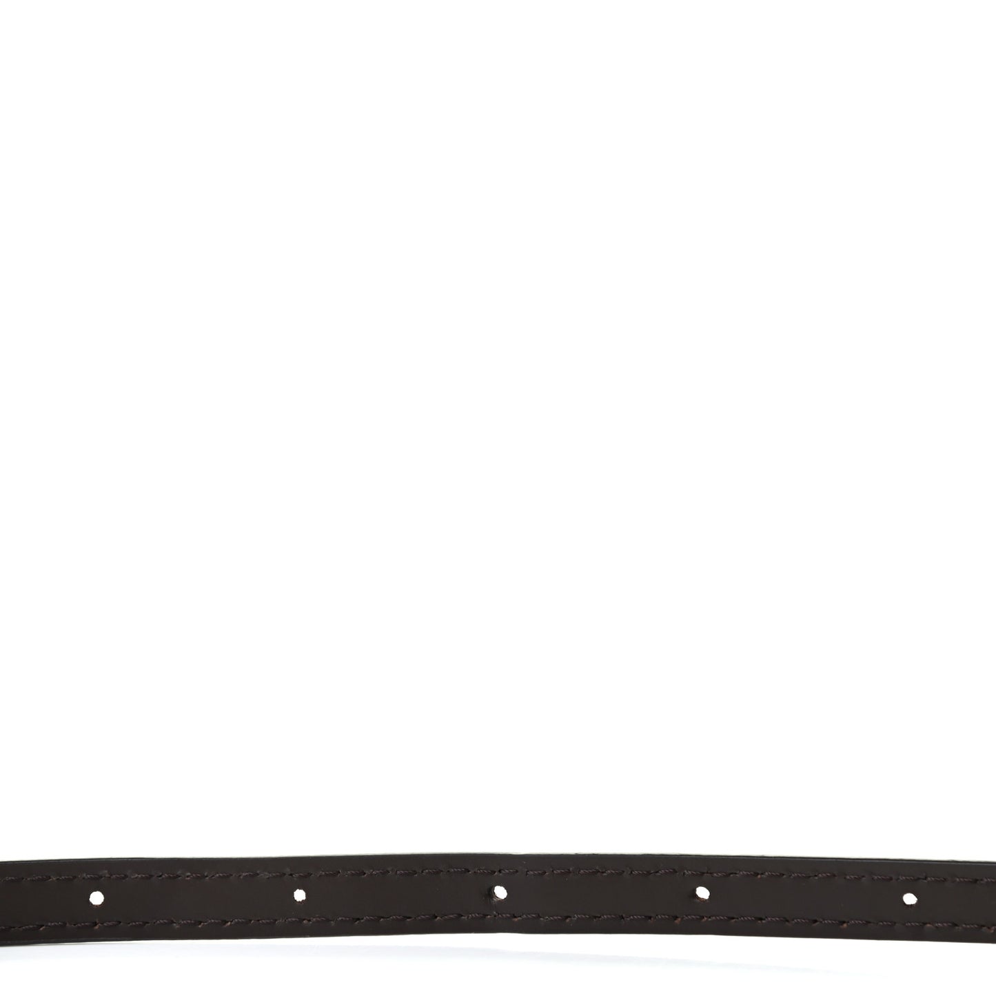 Calfskin 12mm Adjustable Shoulder Strap Brown