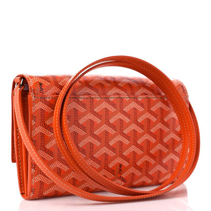 Goyard Goyardine Varenne Continental Wallet Orange 3 of 9