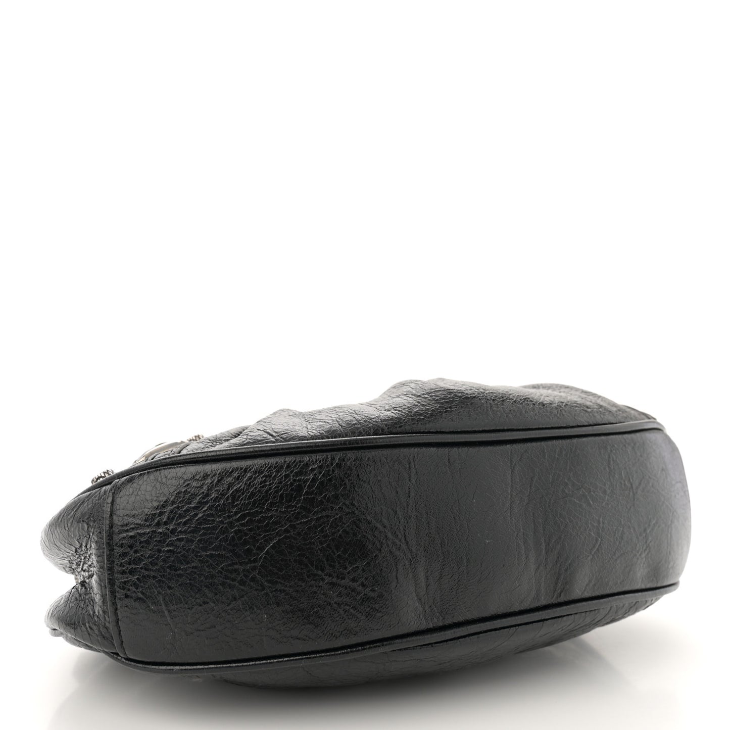 Agneau Arena Le Cagole Shoulder Bag XS Black