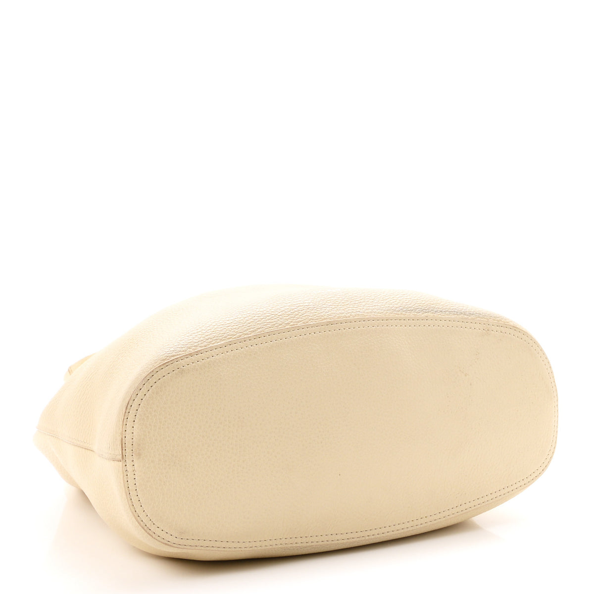 Grained Calfskin Bindle Three Bag Ivory