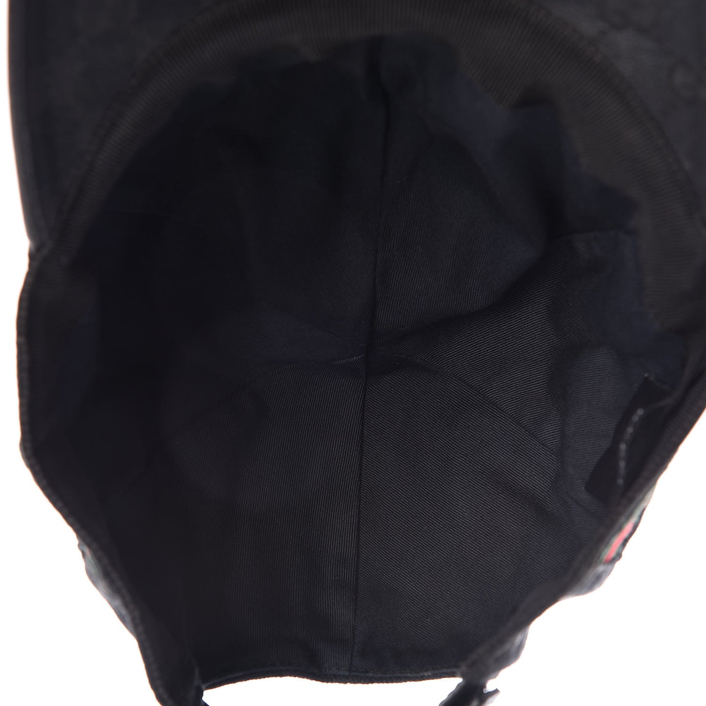 Monogram Web Baseball Hat L Black