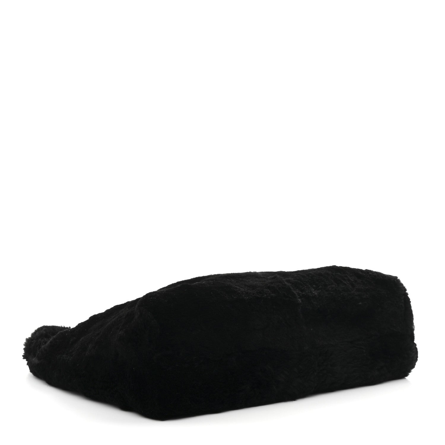 Chanel Orylag Rabbit Fur CC Tote Black 4 of 10