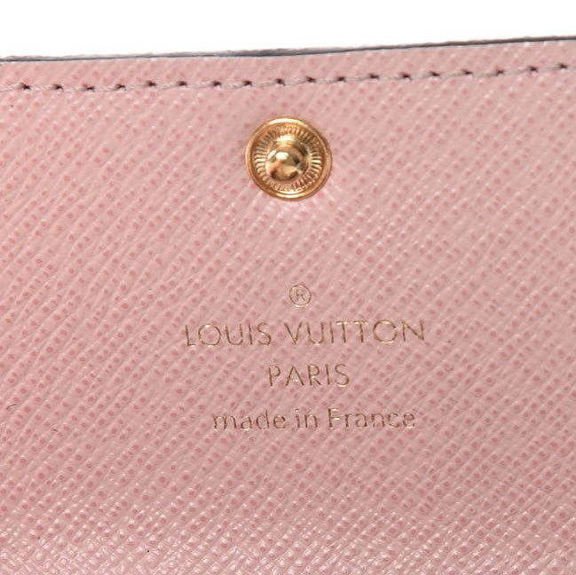 Louis Vuitton Damier Ebene Multicles 6 Key Holder Rose Ballerine 7 of 7