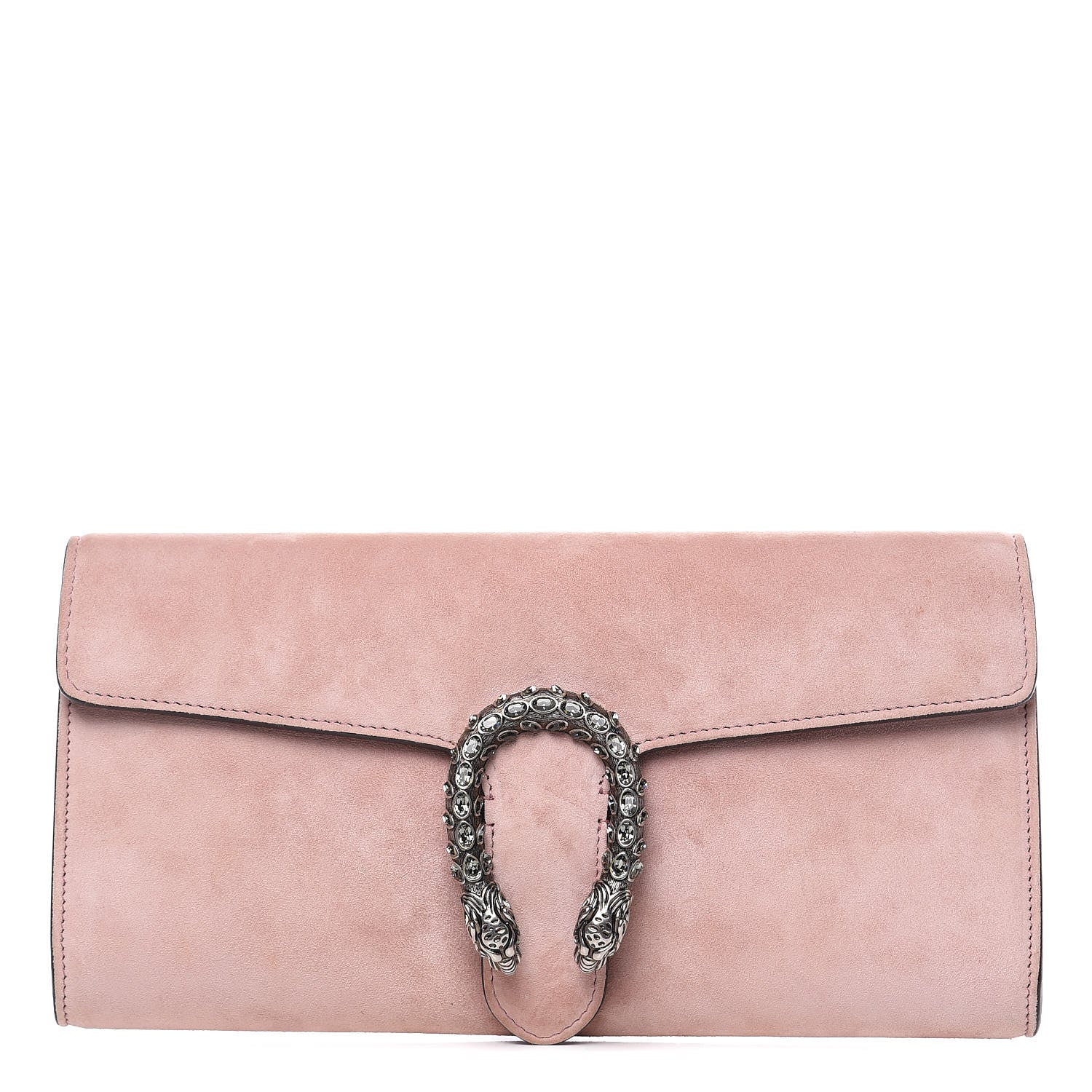 Gucci Suede Dionysus Clutch Blush 1 of 11