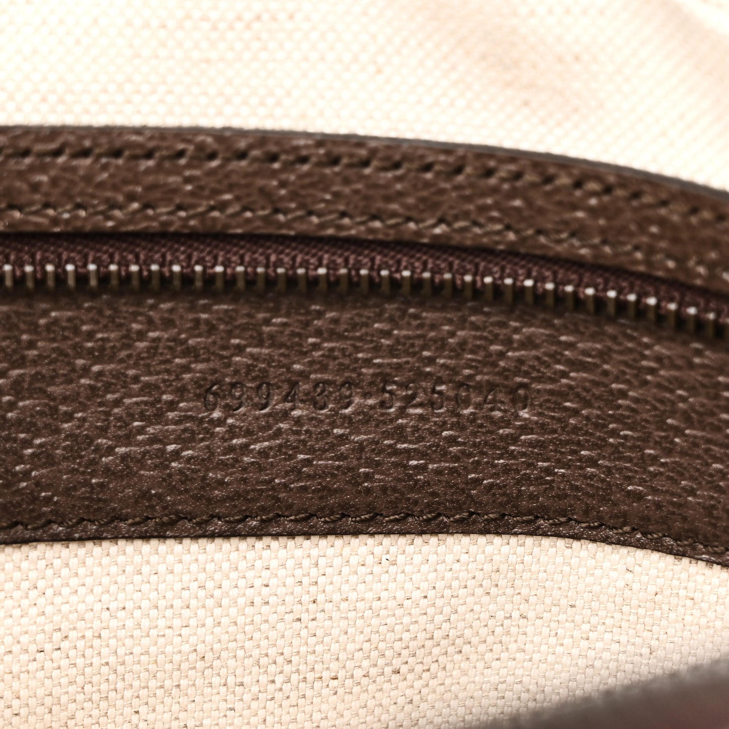 GG Supreme Monogram Textured Dollar Calfskin Web Ophidia Wristlet Shoulder Bag Beige Ebony New Acero