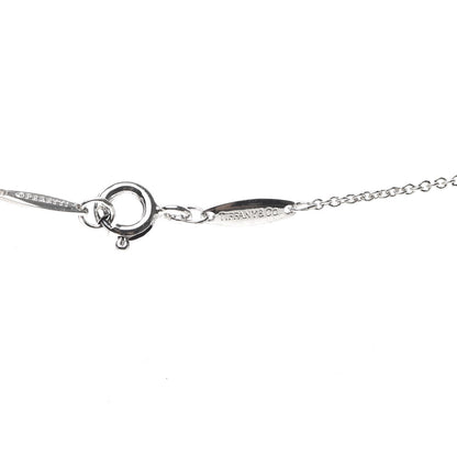 Tiffany Sterling Silver 12mm Elsa Peretti Bean Pendant Necklace 5 of 5