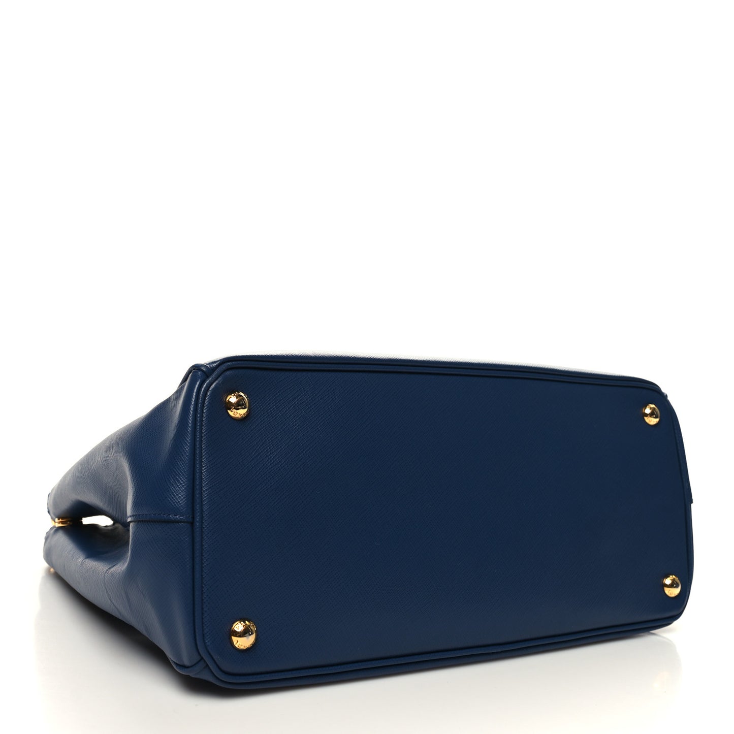Saffiano Medium Galleria Double Zip Tote Bluette