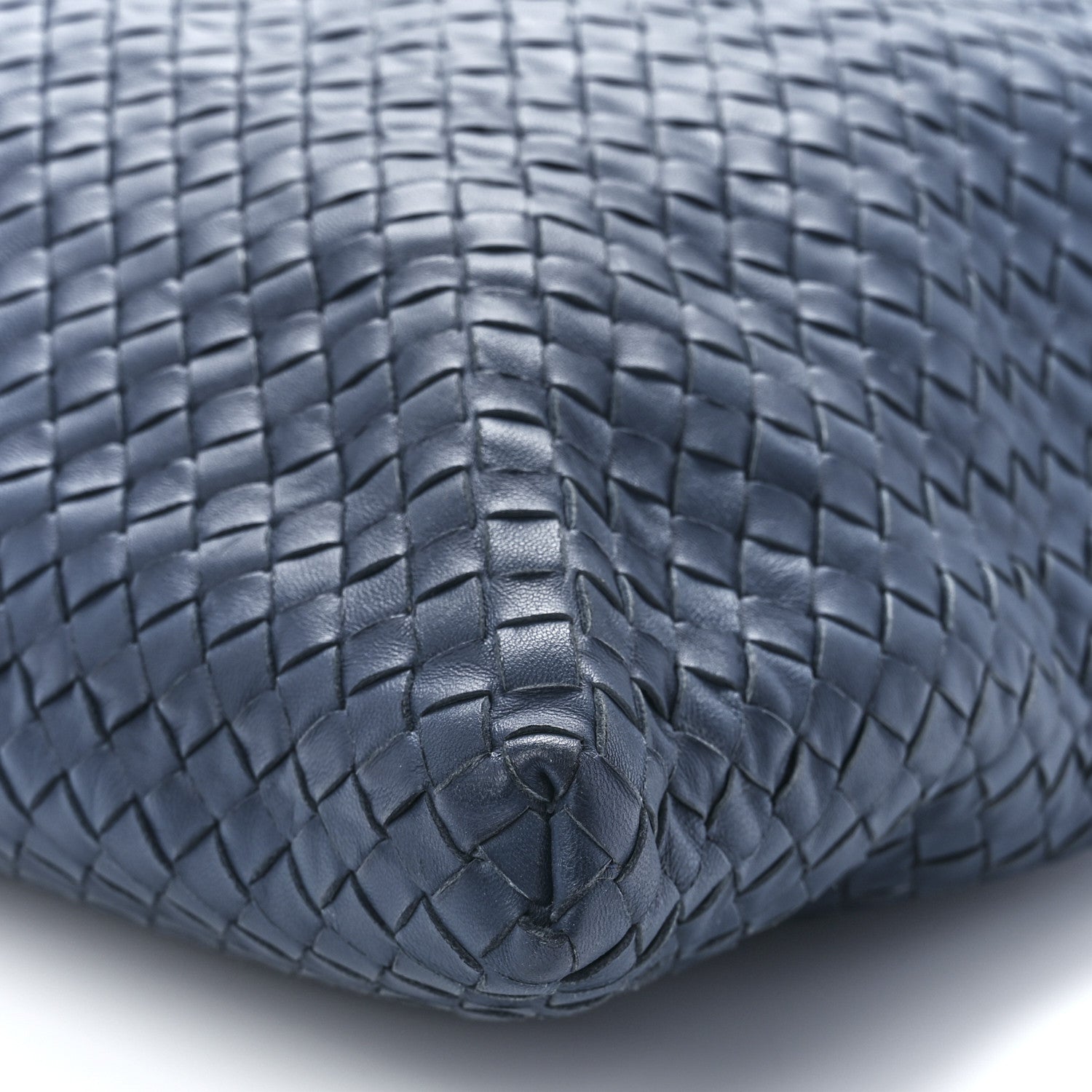 Bottega Veneta Nappa Intrecciato Maxi Convertible Tote Baltic Blue 12 of 12