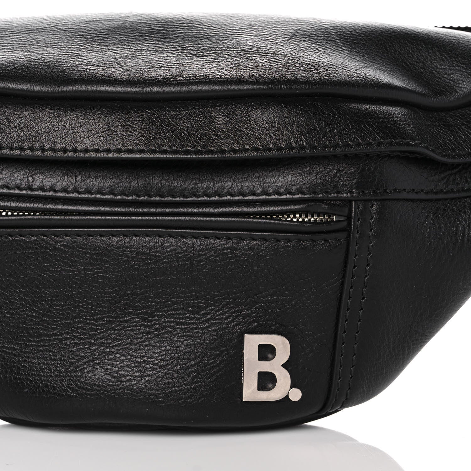 Balenciaga Nappa Calfskin Soft Belt Bag Black 7 of 9